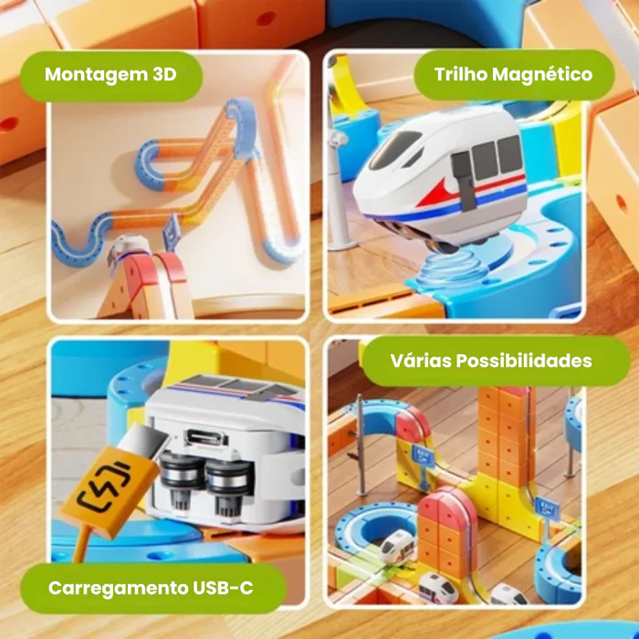 Acessórios: placas, semáforo e sinalizações
